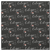 Heart Cologne Flag, Keulen, Duitsland Stof (Swatch)