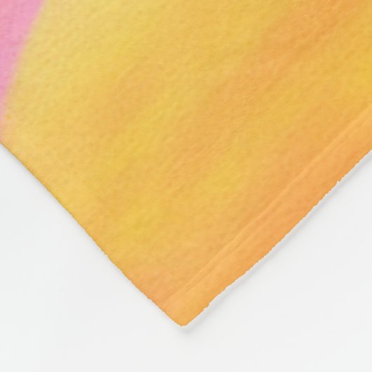 Heart Colorful Blanket Fleece Deken (Hoek)