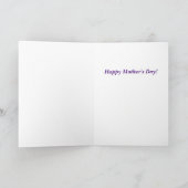 Heart Colorful Rainbow Two Moms Moederdag Kaart (Binnen)