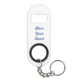 Heart & Community Fles Open Sleutelhanger Mini Flessenopener (Achterkant)