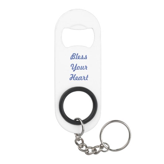 Heart & Community Fles Open Sleutelhanger Mini Flessenopener (Achterkant)