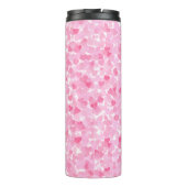 Heart Confetti Pattern – Cute Romantic Celebration Thermosbeker (Achterkant)