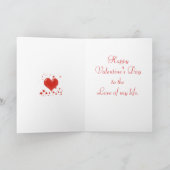 Heart Confetti Valentijnsdag Card Feestdagen Kaart (Binnen)