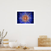 Heart Constellation Poster (Keuken)