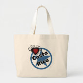 Heart Costa Rica Grote Tote Bag (Voorkant)