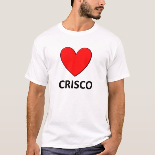 "Heart" Crisco T-shirt (Voorkant)