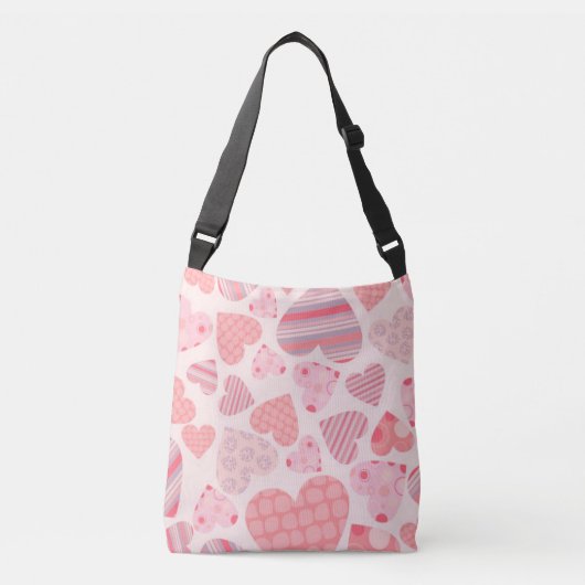 Heart Crossbody Bag Crossbody Tas (Voorkant)