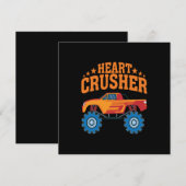 Heart Crusher Valentijn Bedankkaart (Voorkant / Achterkant)