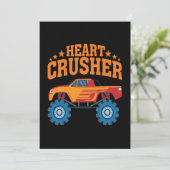 Heart Crusher Valentijn Feestdagenkaart (Staand voorkant)