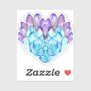 Heart Crystal Sticker