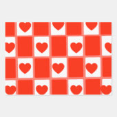 heart custom Sustainable Premium Crew Sock Inpakpapier Vel (Voorkant 3)