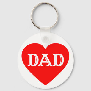 HEART DAD SLEUTELHANGER