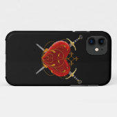 Heart & Daggers iPhone 5G Hoesje (Achterkant (horizontaal))
