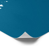 Heart Dandelion Flower Love Cute Valentines Day Wo Poster (Hoek)