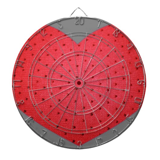 Heart DartBoard Dartbord (Voorkant)