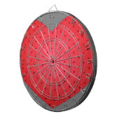 Heart DartBoard Dartbord (Voorkant Rechts)
