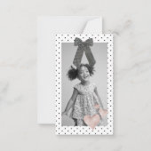 Heart Day Rose Gold Valentines Classroom Card Notitiekaartje (Achterkant)