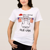 Heart de Good OLE USA Tri-Blend Shirt (Voorkant)