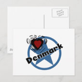 Heart Denmark Briefkaart (Voorkant / Achterkant)