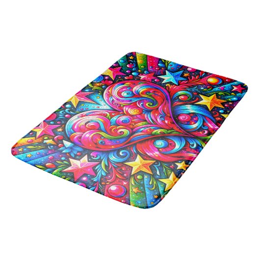 Heart Design Badmat (Gekanteld)