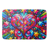 Heart Design Badmat (Voorkant)