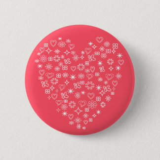 Heart Design Button