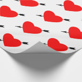 Heart Design Cadeaupapier (Hoek)