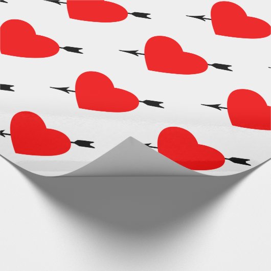 Heart Design Cadeaupapier (Hoek)