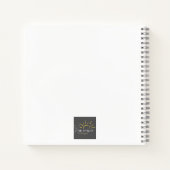 Heart Design "For the Love of bijes" Notitieboek (Achterkant)