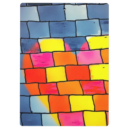 Heart Design-klembord Klembord (Achterkant)