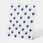 Heart Design Kunst voor mode Reclamebord Met Voetstuk (Voorkant)