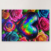 Heart Design Legpuzzel (Horizontaal)