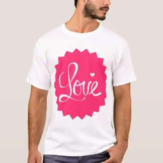 Heart design logo-shirt t-shirt