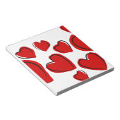 Heart Design Notitieblok (Schuin)