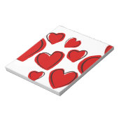 Heart Design Notitieblok (Linkerzijde)