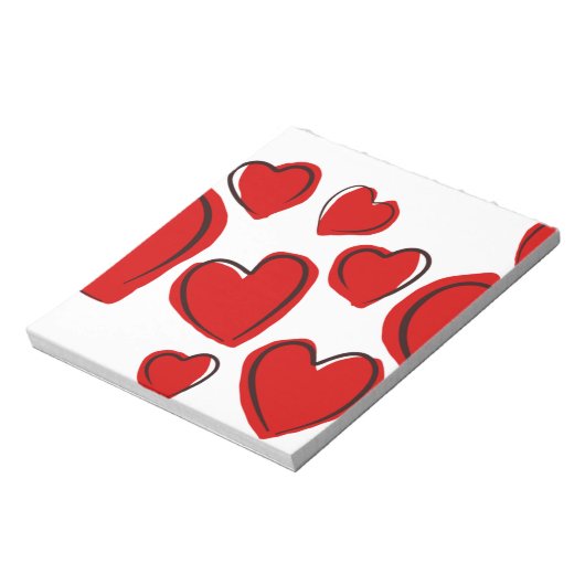 Heart Design Notitieblok (Linkerzijde)
