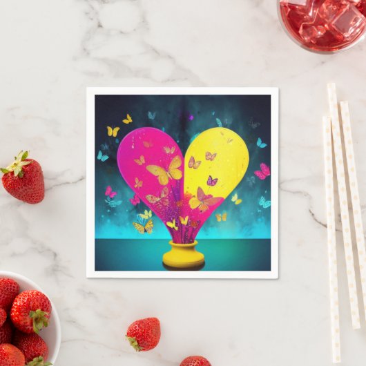 Heart Design Servet (Insitu)