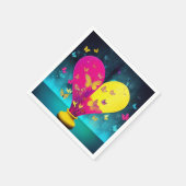 Heart Design Servet (Hoek)