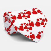 Heart Design Stropdas (Opgerold)