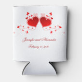 Heart Design Weddenschap voor Koelboxxen Blikjeskoeler (Voorkant)