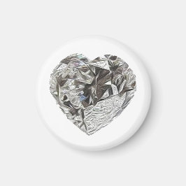 Heart Diamond Magneet