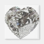 Heart Diamond Magneet (Voorkant)