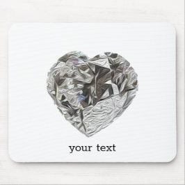 Heart Diamond Muismat