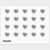 Heart Diamond Sticker (Vel)