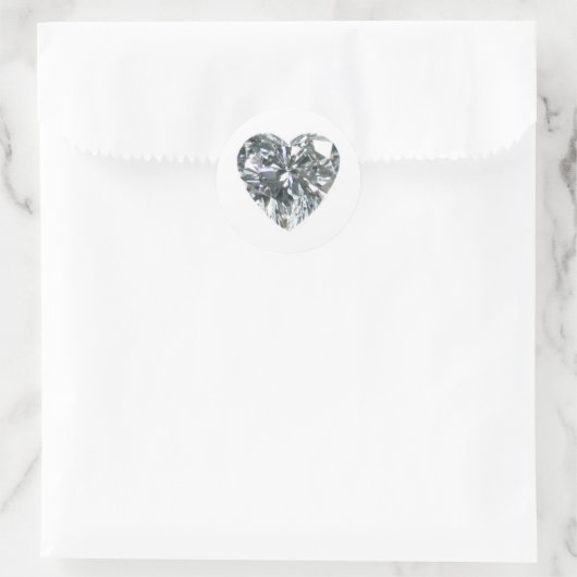 Heart Diamond Sticker (Tas)