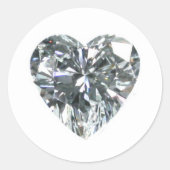 Heart Diamond Sticker (Voorkant)
