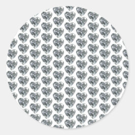 Heart Diamond Sticker