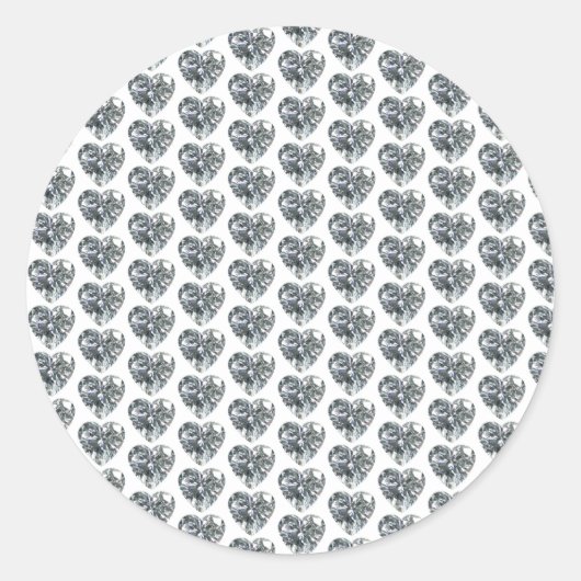 Heart Diamond Sticker (Voorkant)