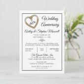 Heart Diamonds 60ste huwelijksjubileumfeest Kaart (Staand voorkant)