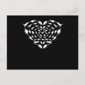 Heart Dinosaur Valentijn Couples Valentijnsdag Gr Uitnodiging Briefkaart (Voorkant)